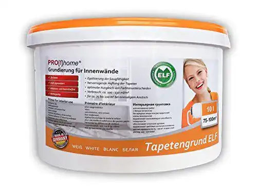 Tapetengrund (Weiß) E-DELUX PRO[f]home® ELF 300-21-AP, 10 L