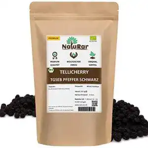 Tellicherry-Pfeffer NatuRar Bio Schwarzer Tellicherry, 500g