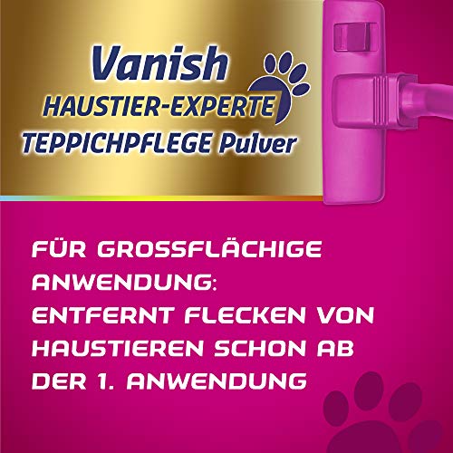Teppichreinigungspulver Vanish Haustier-Experte 750 g