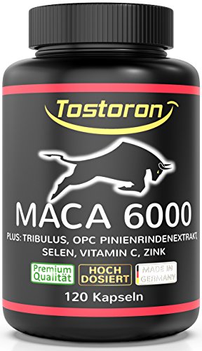 Die beste testosteron booster tostoron maca 6000 hochdosiert 120 kaps Bestsleller kaufen