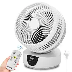 Tischventilator mit Fernbedienung Collen Ventilator Leise