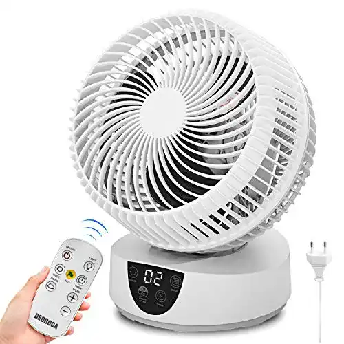 Tischventilator mit Fernbedienung Collen Ventilator Leise