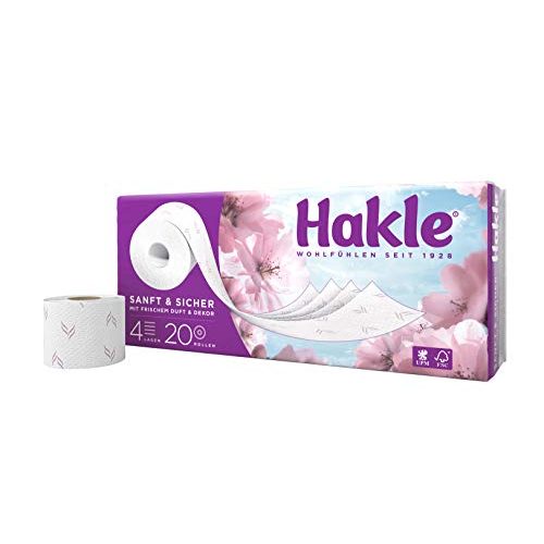 Toilettenpapier 4-lagig Hakle Toilettenpapier Sanft & Sicher