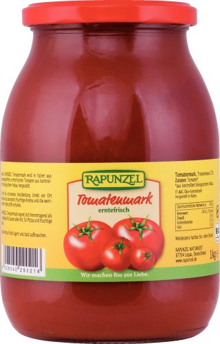 Die beste tomatenmark rapunzel bio einfach konzentriert 1 kg Bestsleller kaufen