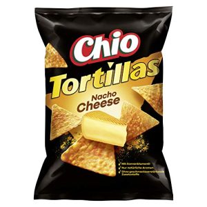 Tortilla-Chips Chio Tortilla Chips Nacho Cheese, 10 x 125 g
