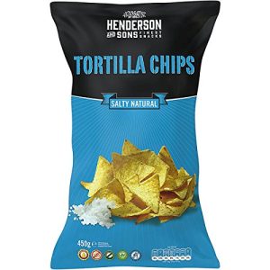 Tortilla-Chips Henderson & Sons, Salty Natural, 12 x 450g