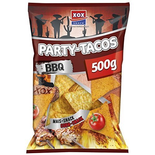 Die beste tortilla chips xox party tacos barbecue 3 x 500 g Bestsleller kaufen