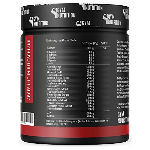 Trainingsbooster Gym Nutrition FATALITY, 450g Cola Kirsche