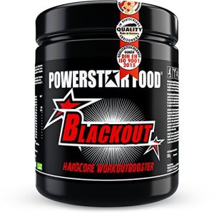 Trainingsbooster POWERSTAR FOOD Blackout Booster, 600g