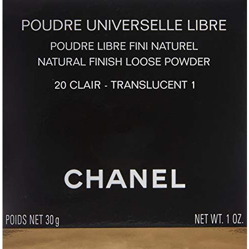 Transparenter Puder Chanel Puder Universelle libre 20 – hell 30 g