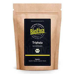 Triphala Biotiva Bio Pulver, 100% Vegan (200g)