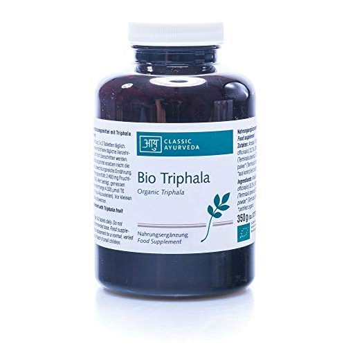 Triphala Classic Ayurveda, Bio Presslinge, 350g; ca. 700 Tabletten