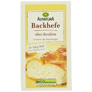 Trockenhefe Alnatura Bio Backhefe, glutenfrei, vegan, 25 x 9 g