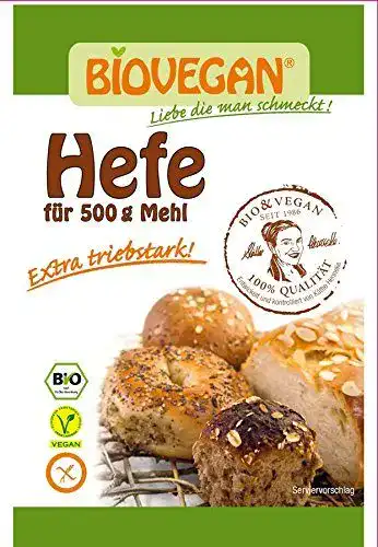 Trockenhefe Biovegan Bio BIO-Hefe, 25 x 9 gr