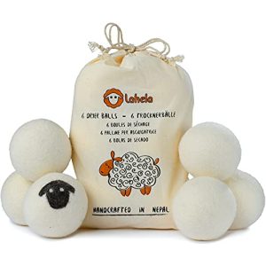 Trocknerbälle LAHELA ® für Wäschetrockner, 6 Stück