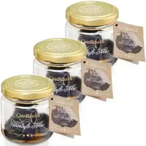 Trüffel Casa Rinaldi 3x Tartufo Nero Ganze Schwarze , 30 g