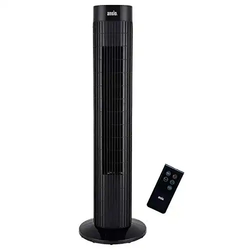 Turmventilator ANSIO Oszillierender mit Fernsteuerung, 75CM