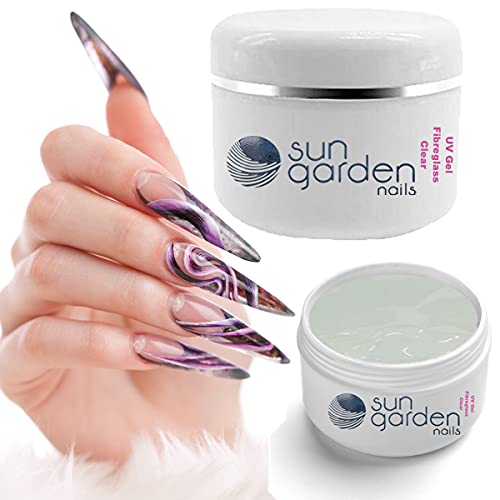 UV-Gel sun garden nails UV Fiberglas Gel Klar 30 ml Premium Line