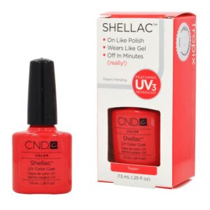 UV-Nagellack CND Shellac Tropix, 1er Pack (1 x 7 ml)