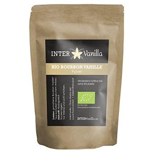 Vanillepulver InterVanilla BIO Bourbon gemahlene Vanille, 25 g
