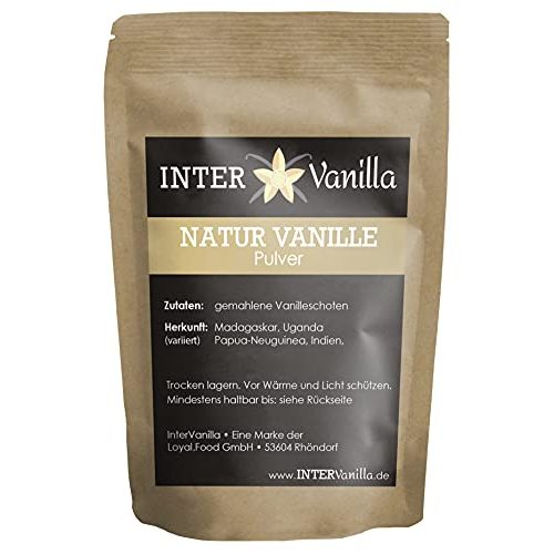 Die beste vanillepulver intervanilla natur vanille gemahlen 25g Bestsleller kaufen