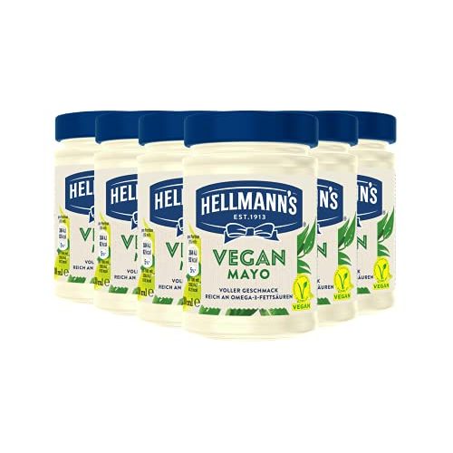 Die beste vegane mayonnaise hellmanns vegan mayonnaise 6 x 270 g Bestsleller kaufen