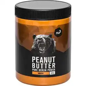 Veganer Brotaufstrich nu3 Erdnussbutter – Peanut Butter – 1 Kg