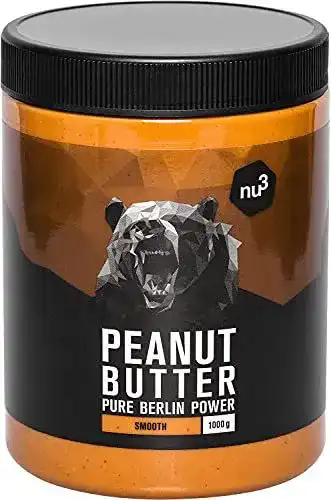 Veganer Brotaufstrich nu3 Erdnussbutter – Peanut Butter – 1 Kg