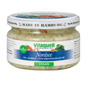 Veganer Brotaufstrich Vitaquell Nordsee-Salat Vegan, 180 g