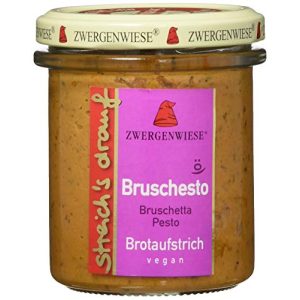 Veganer Brotaufstrich Zwergenwiese Bio Aufstrich, 160 g
