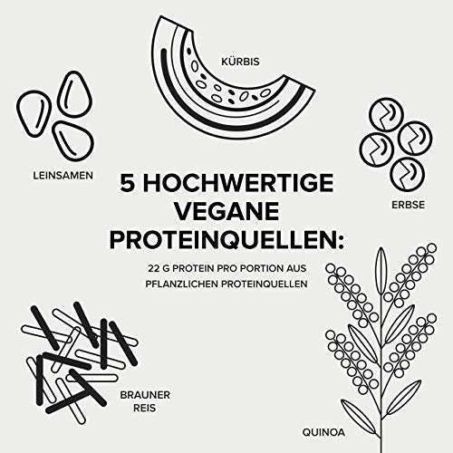 Veganes Proteinpulver Bulk Veganes Protein Pulver, Erdbeere 1 kg