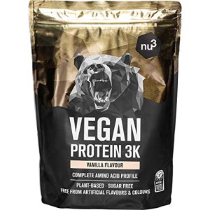 Veganes Proteinpulver nu3 Vegan Protein 3K Shake, 1 kg Vanille