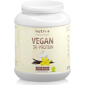Veganes Proteinpulver Nutri-Plus Shape & Shake Vanille 1kg