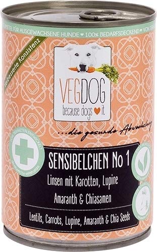 Die beste vegetarisches hundefutter vegdog vegetarisch sensibelchen no 1 Bestsleller kaufen