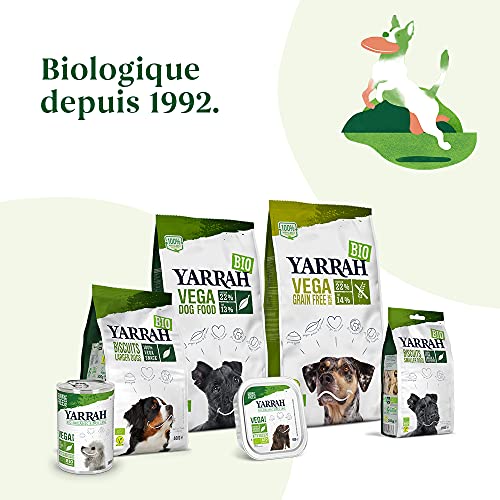 Vegetarisches Hundefutter Yarrah Bio Vega, 12 x 380 g