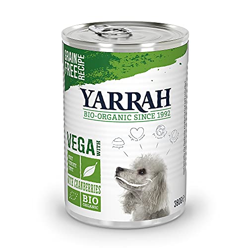 Vegetarisches Hundefutter Yarrah Bio Vega, 12 x 380 g