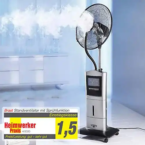 Ventilator mit Wasserkühlung BRAST Ventilator mit Sprühnebel