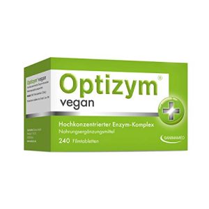 Verdauungsenzyme Optizym Vegan Enzym-Komplex, 240 Tabletten