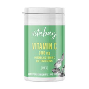 Vitamin-C-Pulver vitabay Vitamin C 1000 mg, 250 g veganes Pulver