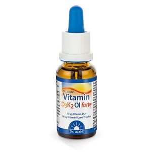 Vitamin-D3-K2 Dr. Jacob’s Vitamin D3K2 Öl forte 20 ml