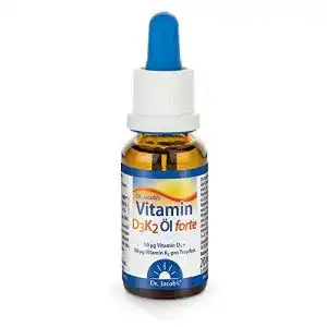 Vitamin-D3-K2 Dr. Jacob’s Vitamin D3K2 Öl forte 20 ml
