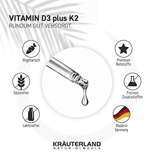 Vitamin-D3-Tropfen KRÄUTERLAND Natur-Ölmühle