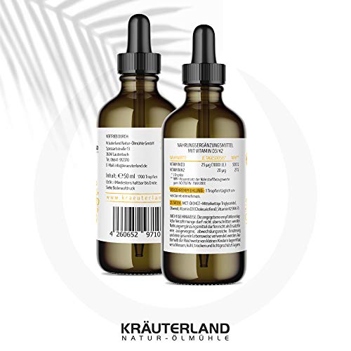 Vitamin-D3-Tropfen KRÄUTERLAND Natur-Ölmühle