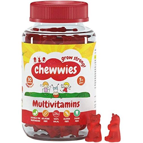 Vitamine für Kinder Chewwies Grow Strong Multivitamine, Kaubar