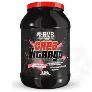 Vitargo BMS Crea (Creatin) 2kg Dose, Erdbeere