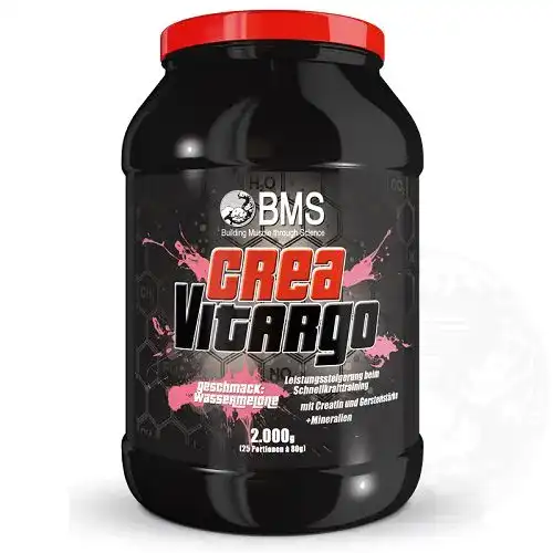 Die beste Vitargo BMS Crea (Creatin) 2kg Dose, Erdbeere 2026 Test Bestseller Vitargo BMS Crea (Creatin) 2kg Dose, Erdbeere