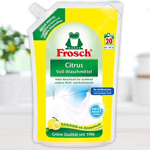 Vollwaschmittel (flüssig) Frosch Citrus Voll-Waschmittel, 1,8 l