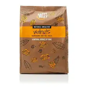 Walnüsse Happy Belly Amazon Marke, 500 g