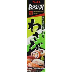 Wasabi-Paste S&B Wasabi – Original japanisch, 5 x 43 g