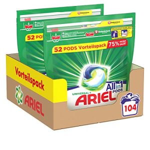 Waschmittel Ariel Pods All-in-1, 104 Waschladungen